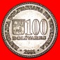 * BOLIVAR (1783-1830): VENEZUELA ★ 100 BOLIVARES 2001! FÜLL...