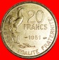 * HAHN (1950-1954): FRANKREICH ★ 20 FRANCS 1951! OHNE VORBEH...