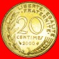 * JAHRTAUSEND: FRANKREICH ★ 20 CENTIMES 2000 STG! OHNE VORBE...