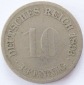Deutsches Reich 10 Pfennig 1893 F K-N s