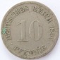 Deutsches Reich 10 Pfennig 1899 G K-N s