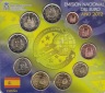 Offiz KMS Spanien 2012 mit 2x2 €-Sondermünzen *Bargeld & Bu...