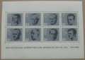 1964, Deutschland,Briefmarkenbogen: Deutsche Widerstandskämpf...
