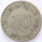 Deutsches Reich 10 Pfennig 1901 G K-N s