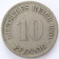 Deutsches Reich 10 Pfennig 1901 G K-N s-ss