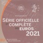 Offiz. Euo-KMS Frankreich 2021 2 Münzen nur in den offiz. Fol...