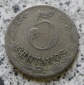 Kolumbien Lazarettmünze 5 Centavos 1921, selten