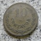 Kolumbien Lazarettmünze 10 Centavos 1921, selten