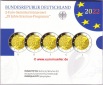 5x 2 Euro Gedenkmünze 2022...Erasmus...PP