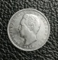 Portugal Luis I. 100 Reis 1889 Silber selten