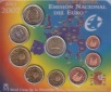 Offiz KMS Spanien 2007 mit 2 €-Sondermünze *Römische Vertr...