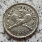 Neuseeland 3 Pence 1943