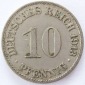 Deutsches Reich 10 Pfennig 1913 A K-N ss+