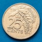 12579(1) 25 Cents (Trinidad & Tobago) 1983 in ss+ ...............