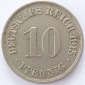 Deutsches Reich 10 Pfennig 1915 J K-N ss+