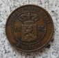 Niederländisch Indien 2,5 Cents 1858