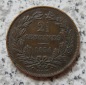 Luxemburg 2,5 Centimes 1854