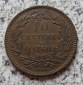 Luxemburg 10 Centimes 1860 A, besser
