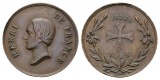 Frankreich; Medaille o.J.; Bronze; 5,08 g, Ø 22 mm