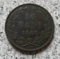 Rumänien 10 Bani 1867 Watt & Co
