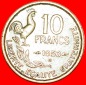 * HAHN (1950-1959): FRANKREICH★ 10 FRANC 1953B!  OHNE VORBEHALT