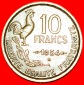 * HAHN (1950-1959): FRANKREICH★ 10 FRANC 1954B! SELTEN!  OHN...