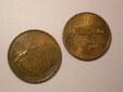 Lots -55-  Slowenien 2 Münzen 1993 in vz, vz-st  Orginalbilder