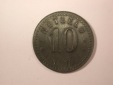 G17  Notgeld  Unterweserstädte 10 Pfennig 1919 in f.st  Origi...