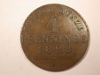 G18  Preussen  4 Pfennig 1828 D in ss-vz/f.vz  Seltener  Origi...