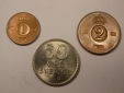 G19  Schweden  3 Münzen 1969 in vz bis ST   Originalbilder