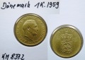 Dänemark 1 Krone 1959, selten