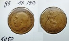 Großbritannien Penny 1916