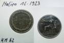 Italien, 1 Lira 1923