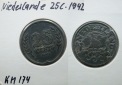 Niederlande, 25 Cent 1942