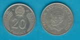 Ungarn 20 Forint 1989