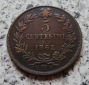 Italien 5 Centesimi 1862 N
