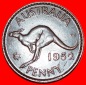 * GEORG VI. (1937-1952): AUSTRALIEN ★ 1 PENNY 1952 MELBOURNE...