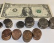 USA Konvolut Kursmünzen + 1Dollar-Noten gesamt 10,49 Dollar