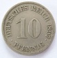 Deutsches Reich 10 Pfennig 1897 A K-N s-ss