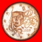 * MARIANNE (1999-2023): FRANKREICH ★ 1 EURO CENT 2009 VZGL S...