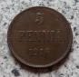 Finnland 5 Penniä 1916, besser