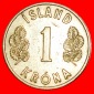 * GROSSBRITANNIEN 4 GEISTEN: ISLAND ★ 1 KRONA 1946! OHNE VOR...
