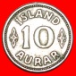 * DÄNEMARK (1922-1940): ISLAND ★ 10 OERE 1923 UNGEWÖHNLICH...