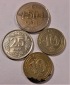 Türkei 4er Lot Kursmünzen