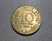 Frankreich 10 Centimes 1992 Umlauf