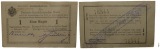 Deutsch-Ost-Afrika 1 Rupie 1916 Interims-Banknote Daressalam /...