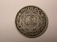 H10  Marokko  5 Francs 1951 in ss   Originalbilder