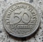 Weimarer Republik 50 Pfennig 1919 F