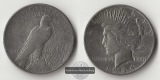 USA  1 Dollar  1934  Peacedollar   FM-Frankfurt  Feinsilber: 2...