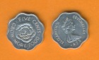 Seychellen 5 Cents 1972 FAO